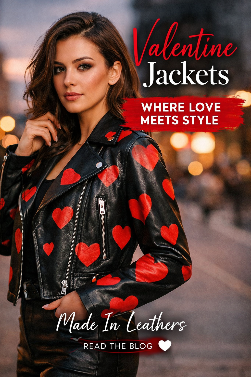 Valentine Jackets: Where Love Meets Style | Made In Leathers
