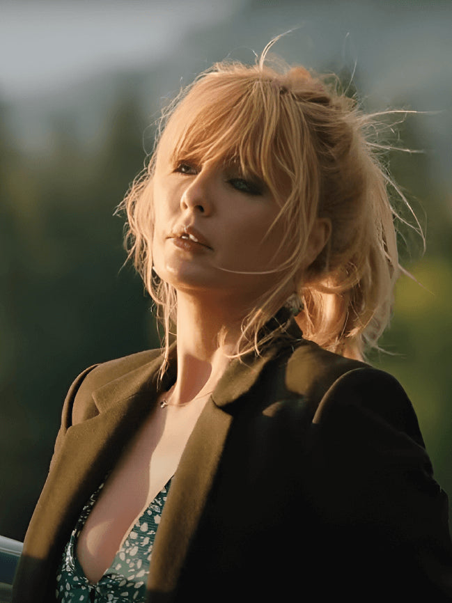 Yellowstone Season 5 Beth Dutton Brown Wool Blazer