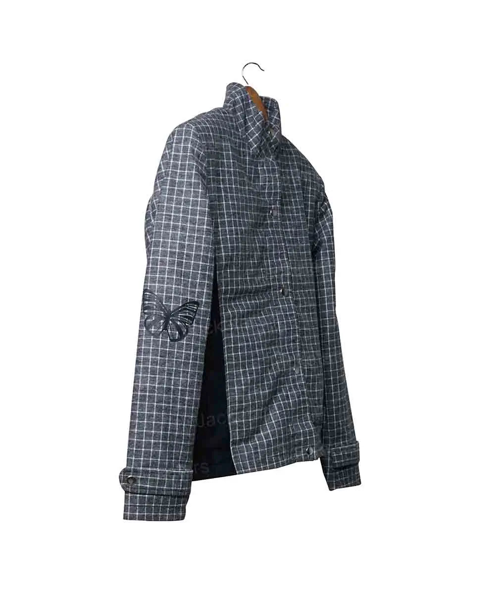 Amy Fleming Heartland Plaid Jacket