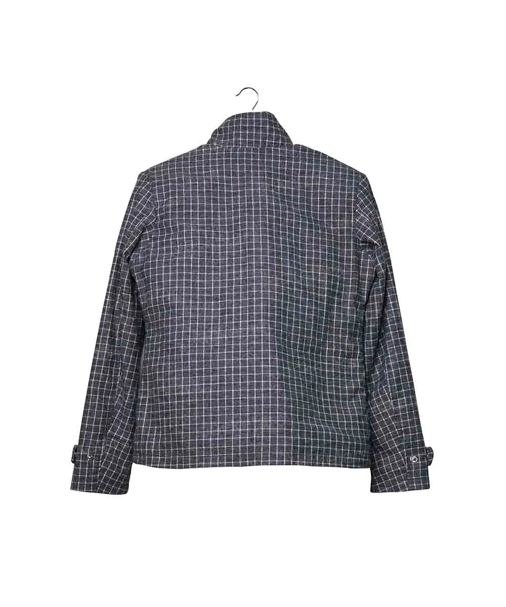 Amy Fleming Heartland Plaid Jacket