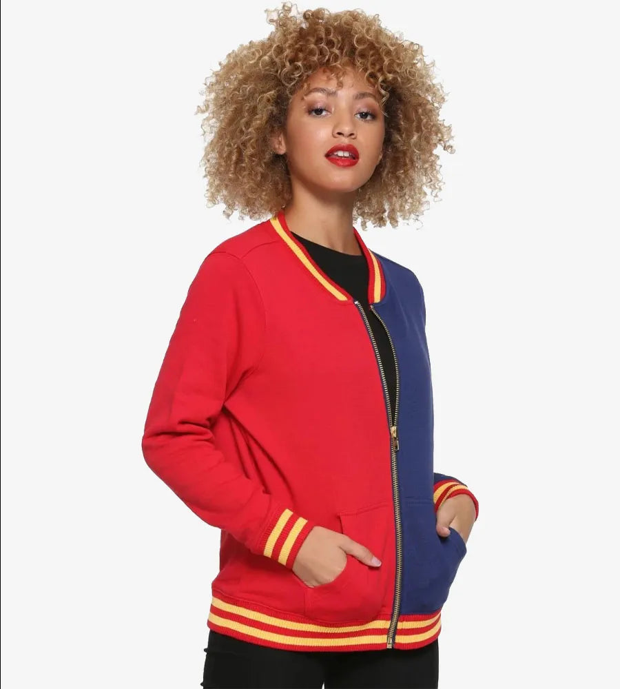 DC COMICS HARLEY QUINN BOMBER JACKET
