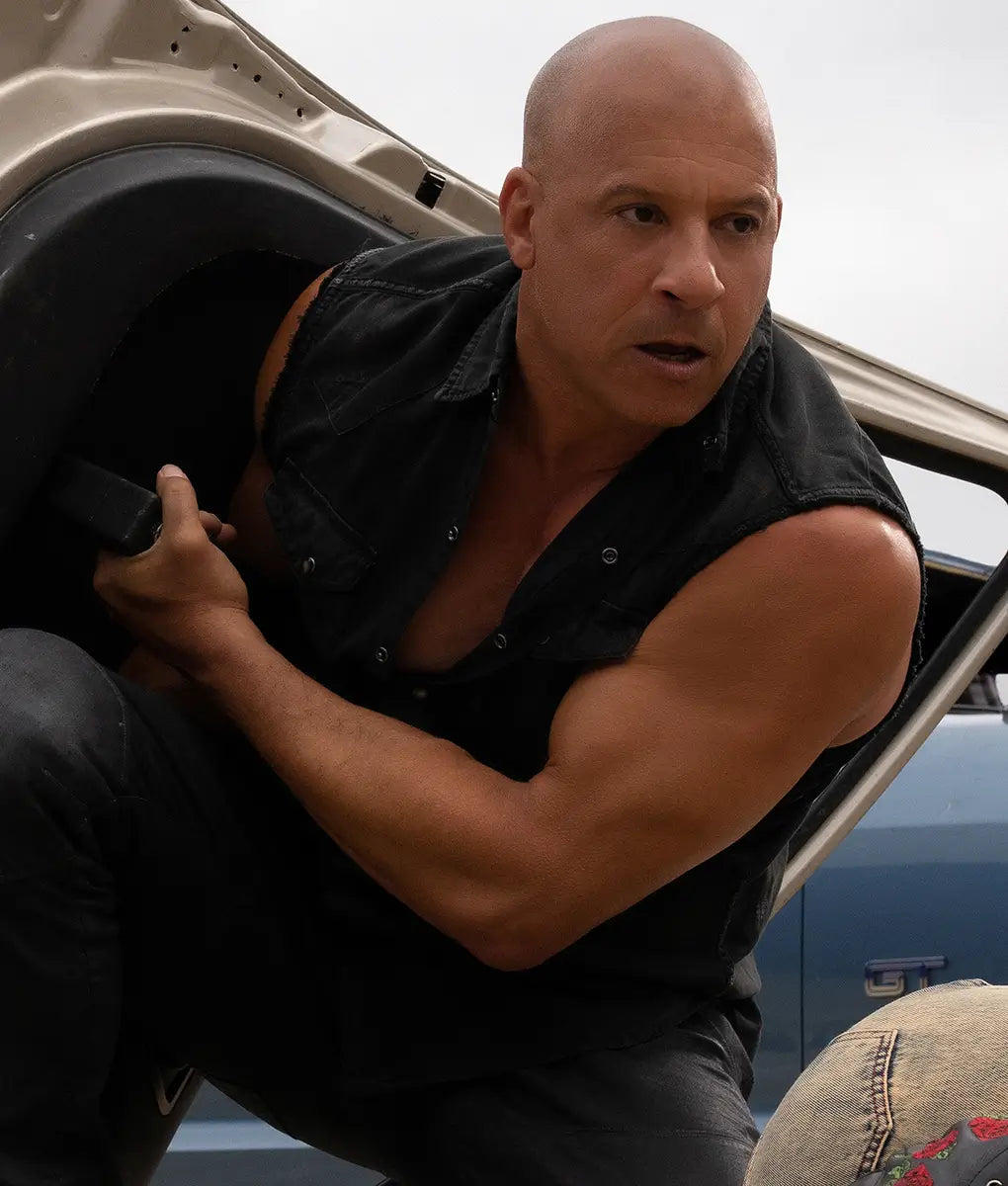 Fast and Furious 9 Dominic Toretto Black Cotton Vest