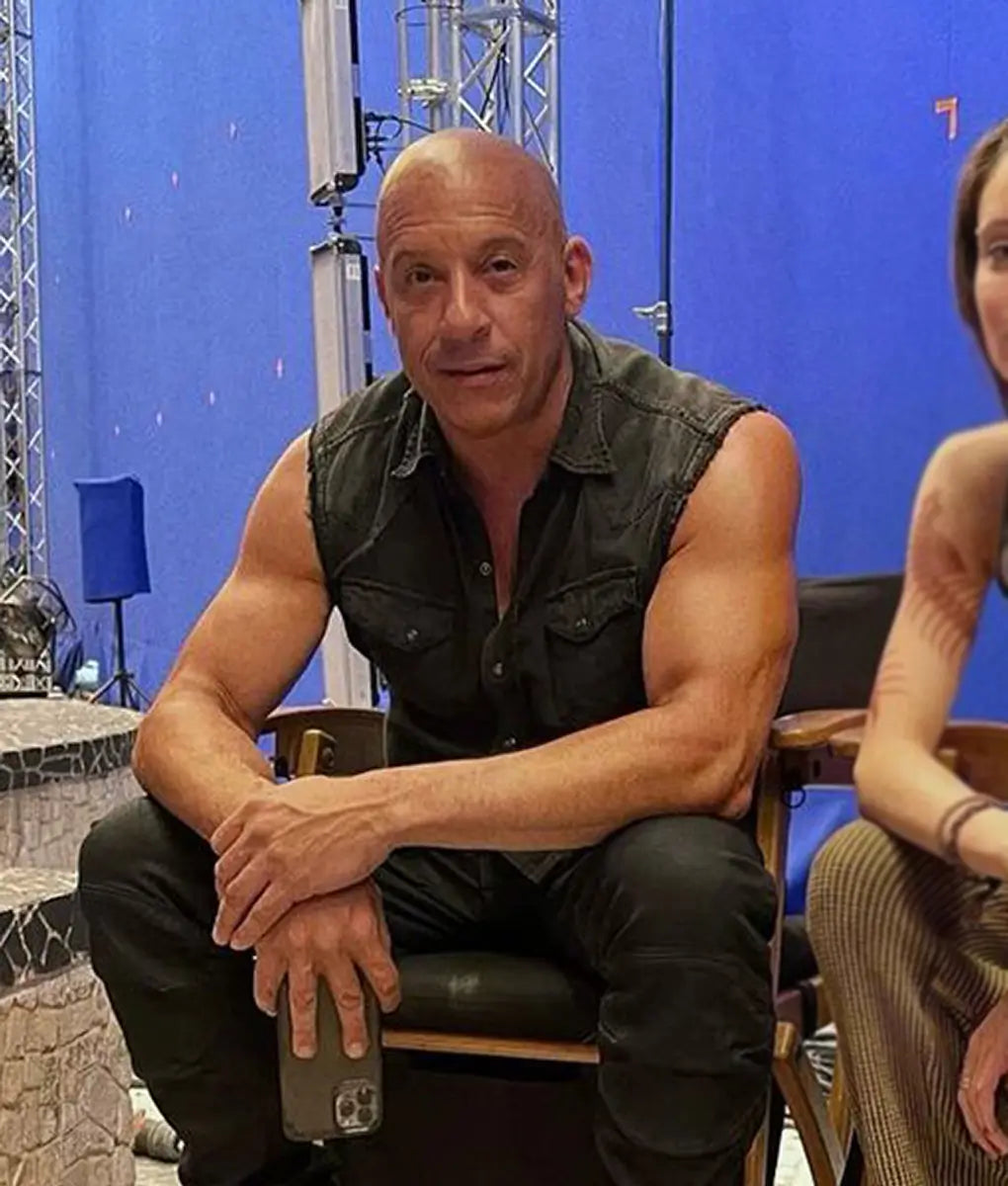 Fast and Furious 9 Dominic Toretto Black Cotton Vest
