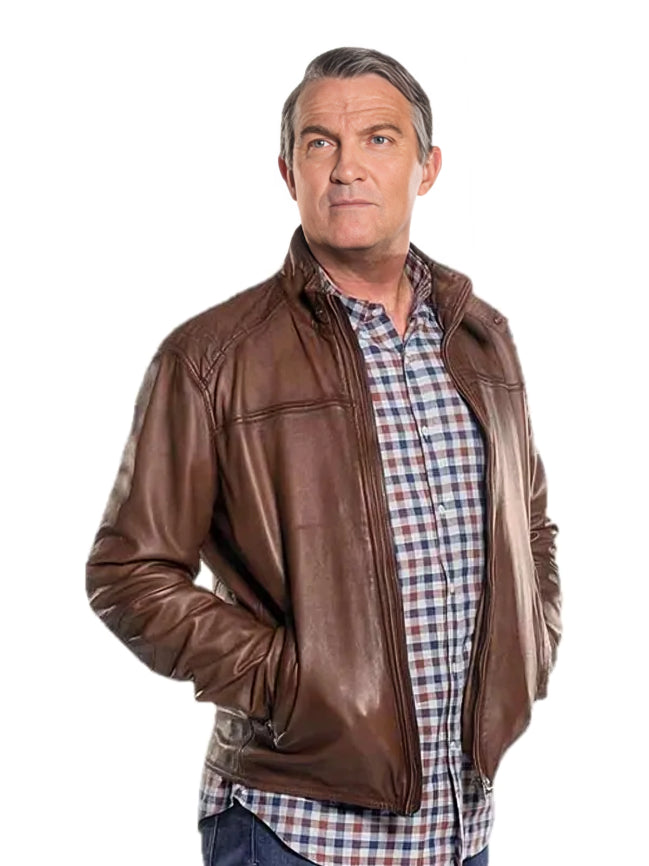 Doctor Who Bradley Walsh Brown Jacket