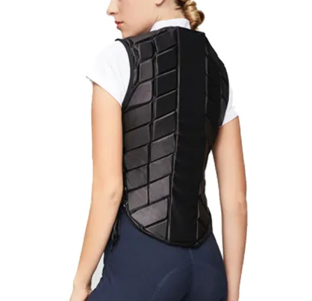 Heartland Amber Marshall Black Leather Vest