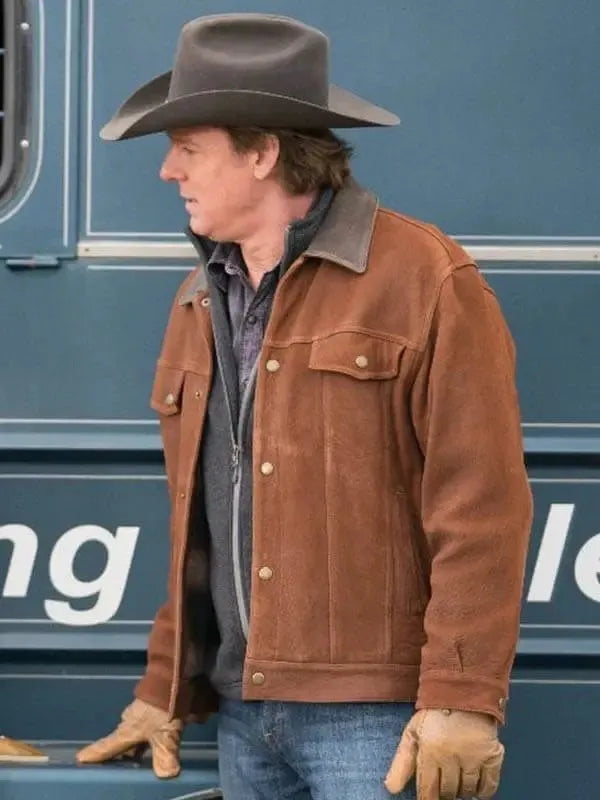 Heartland Tim Fleming Brown Leather Jacket