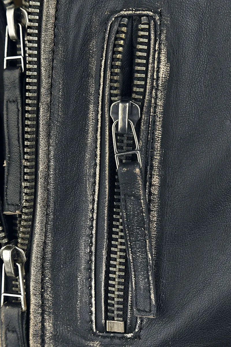 SUICIDE SQUAD JOKER BLACK LEATHER JACKET