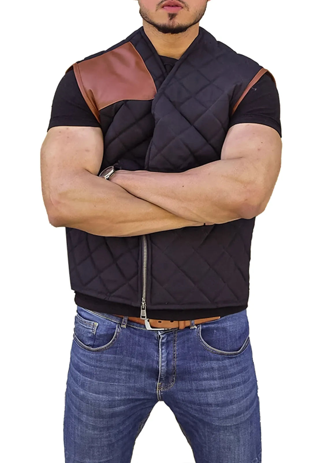 The Walking Dead Governor Quilted Vest