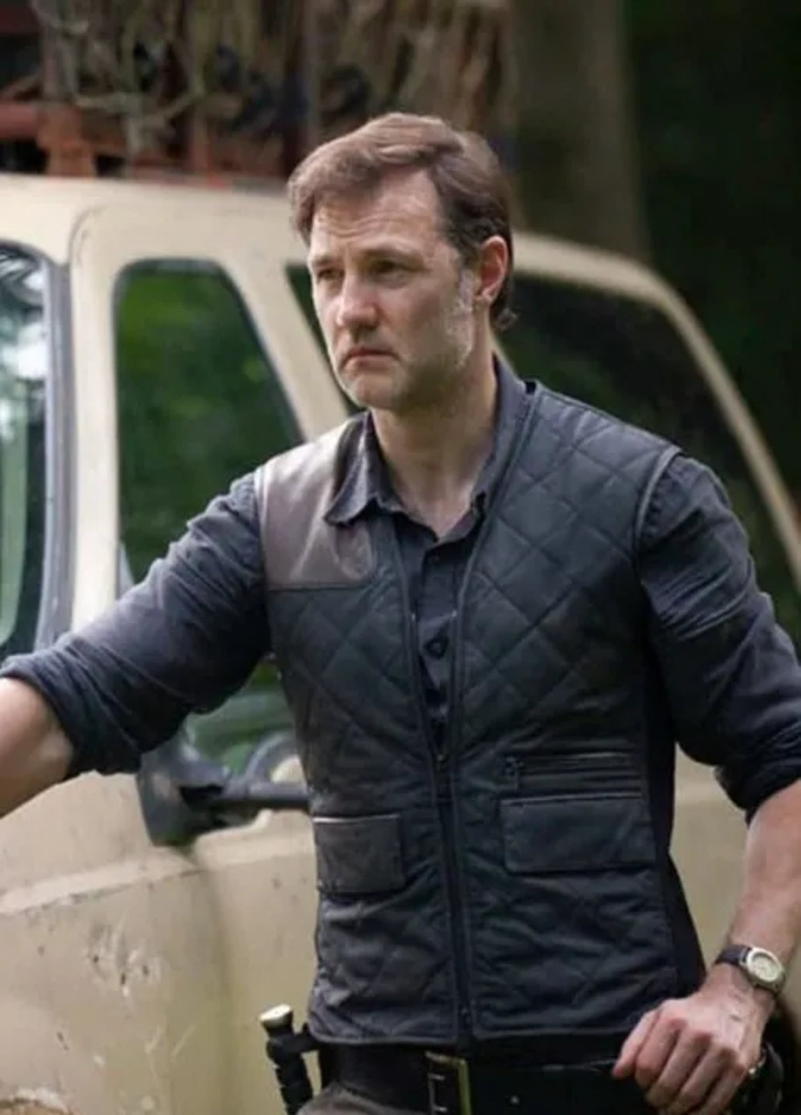 The Walking Dead Governor Quilted Vest