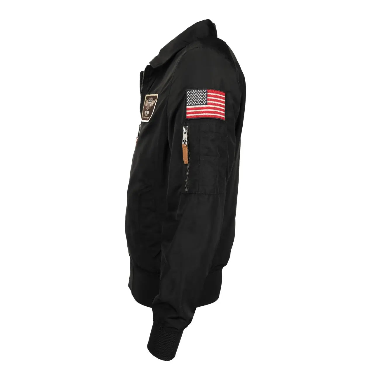 Top Gun Flight Black Jacket