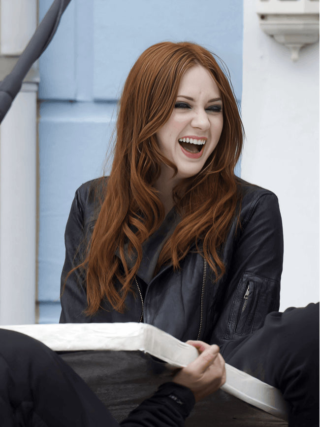 Doctor Who Amy Pond Leather Jacket