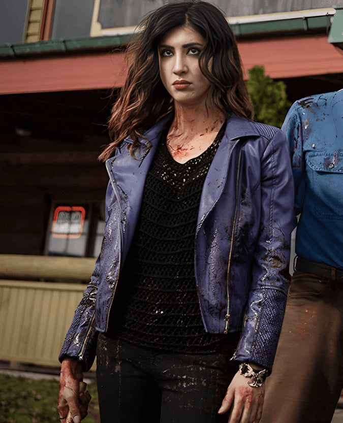 Dana doctor who Ash VS Evil Dead Purple Jacket