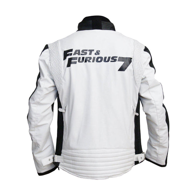 Fast and Furious 7 Dominic Toretto Racer Leather Jacket