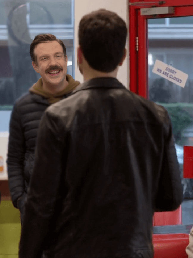 Brett Goldstein Ted Lasso S02 Roy Kent Leather Jacket