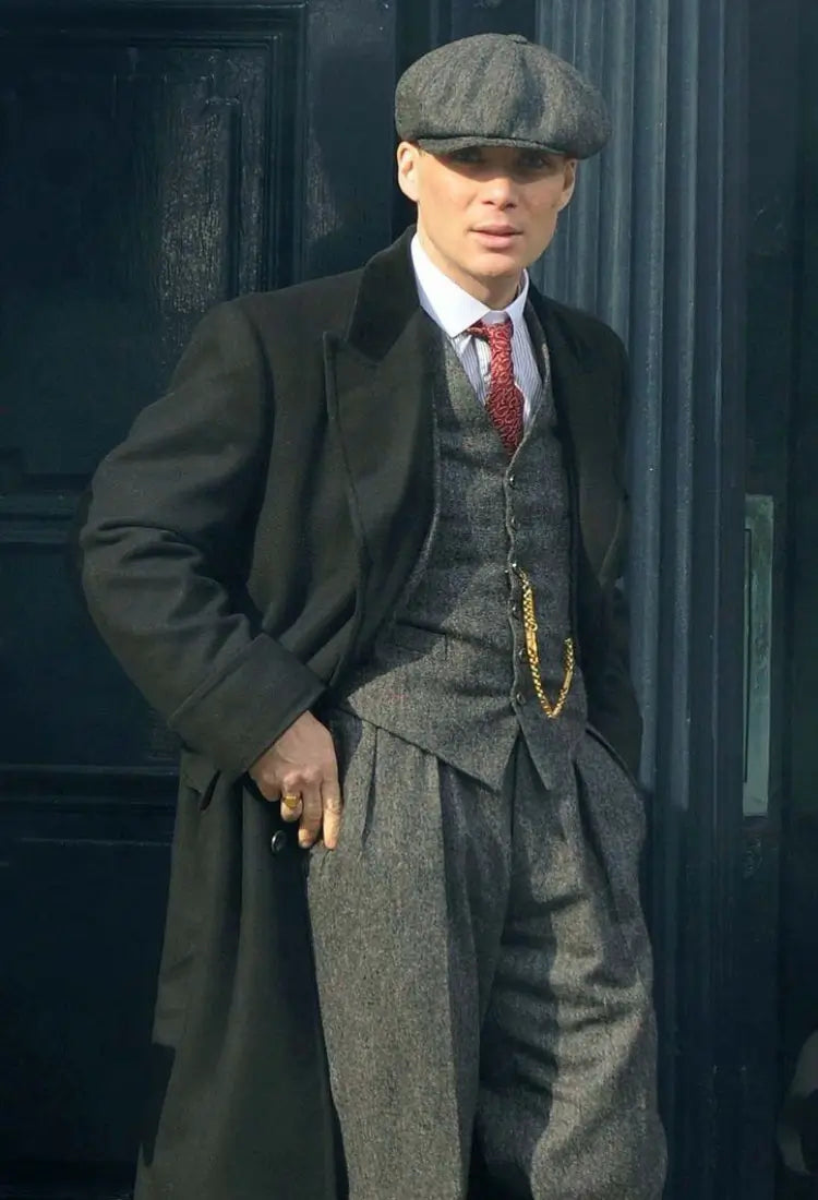 Thomas Shelby Peaky Blinders Black Coat