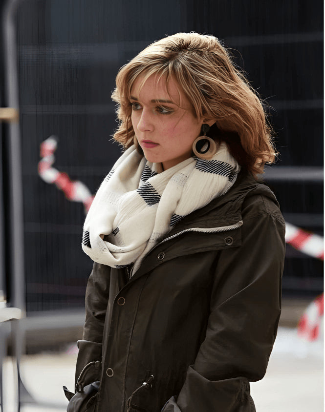 Doctor Who Heather Green Cotton Jacket