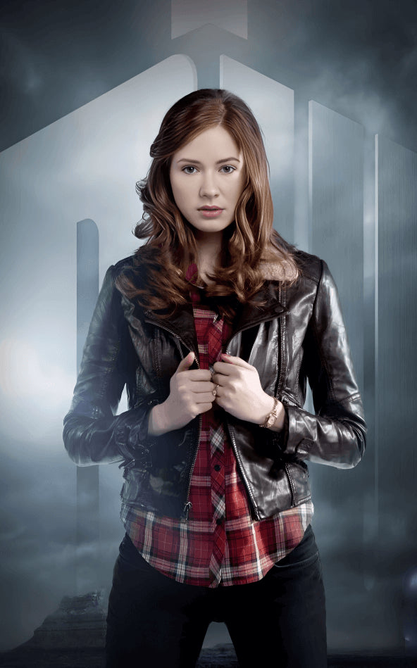 Doctor Who Amy Pond Brown Jacket