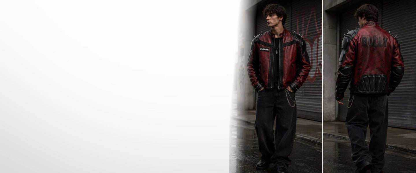 Born from leather.