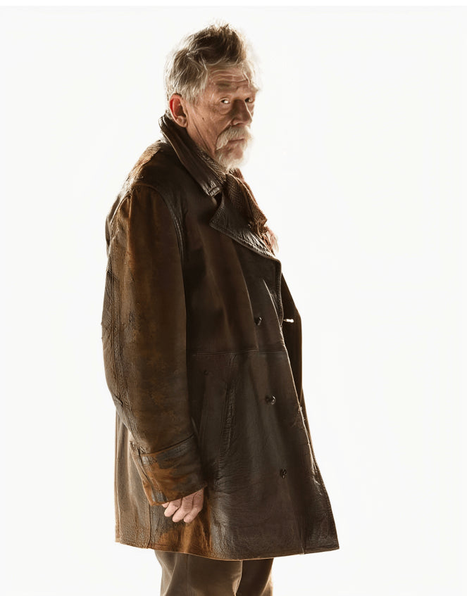 Doctor Who War John Hurt Leather Coat