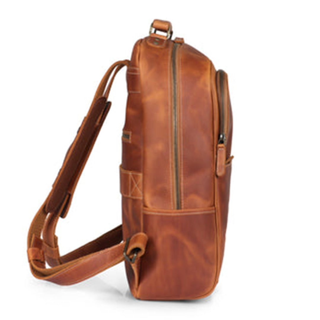 Frances Crazy Horse Leather Backpack