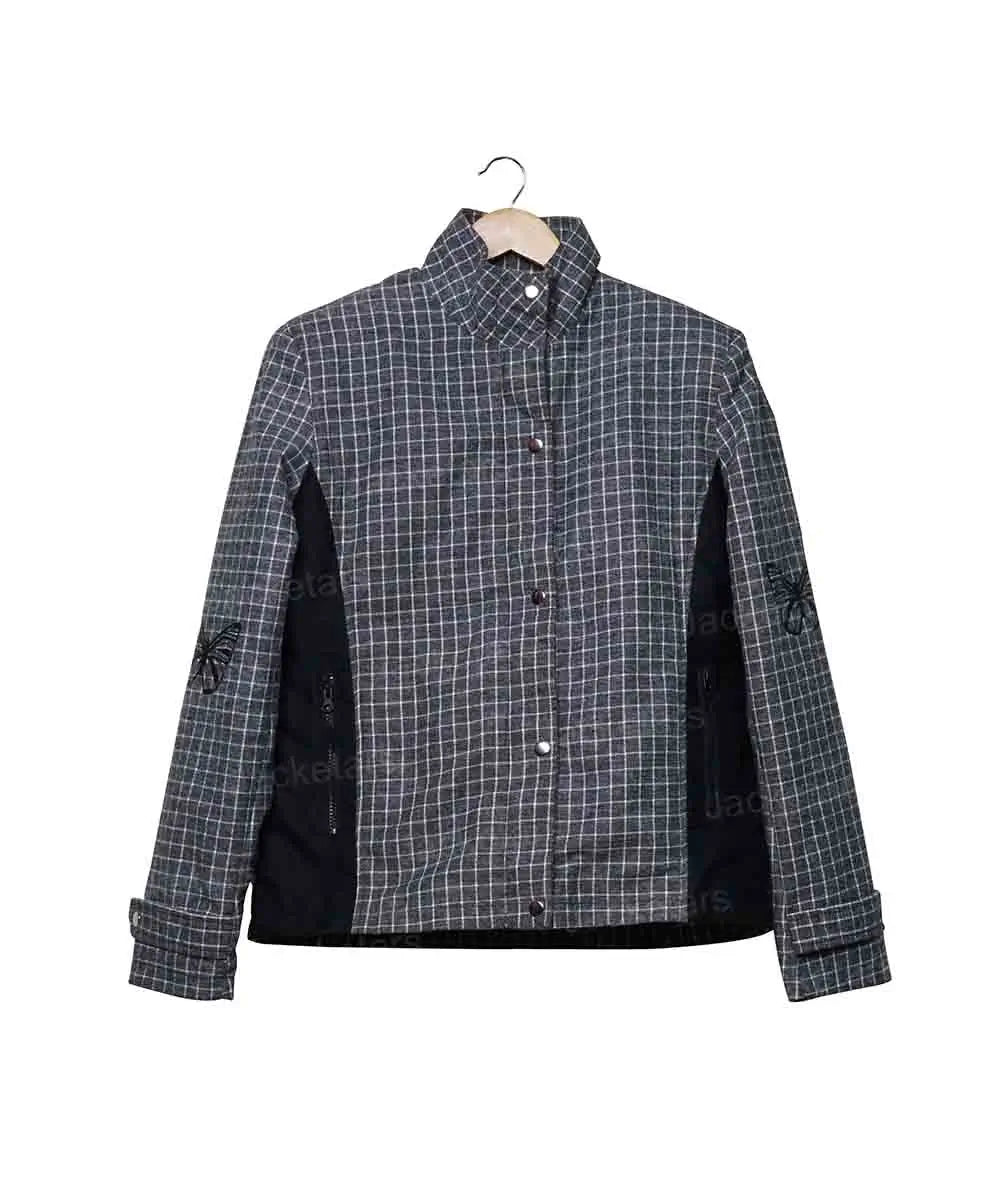 Amy Fleming Heartland Plaid Jacket