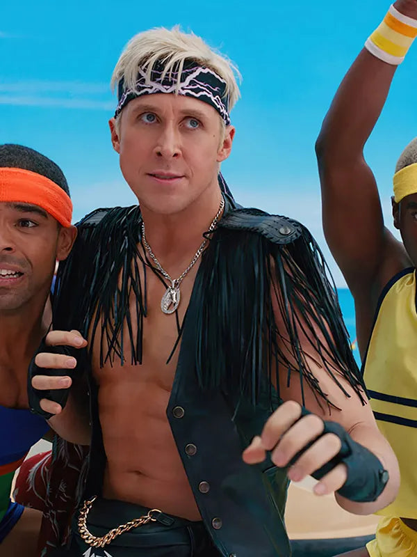 Ryan Gosling Barbie Black Vest