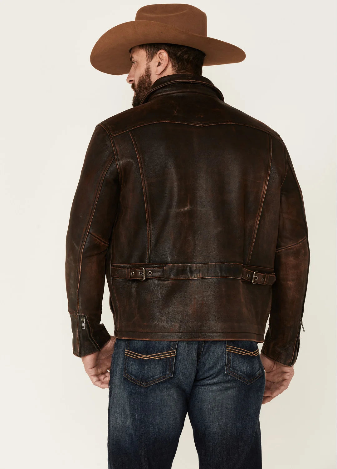 Cattle Cowhide Leather Jacket