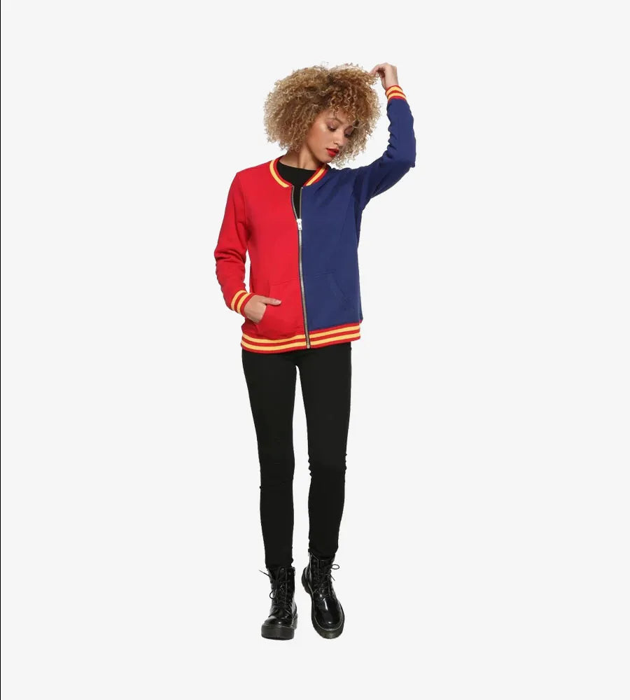 DC COMICS HARLEY QUINN BOMBER JACKET