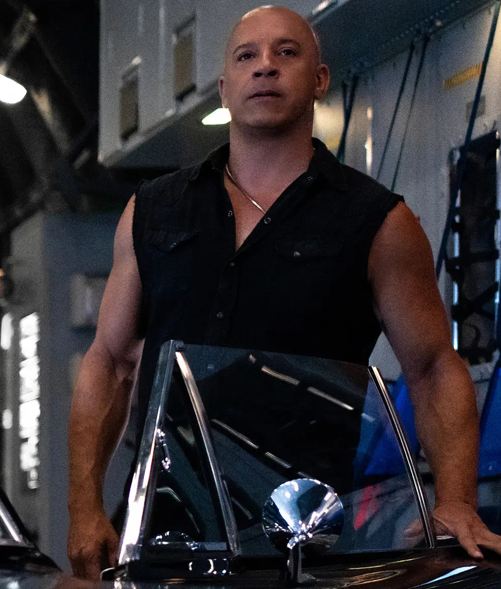 Fast and Furious 9 Dominic Toretto Black Cotton Vest