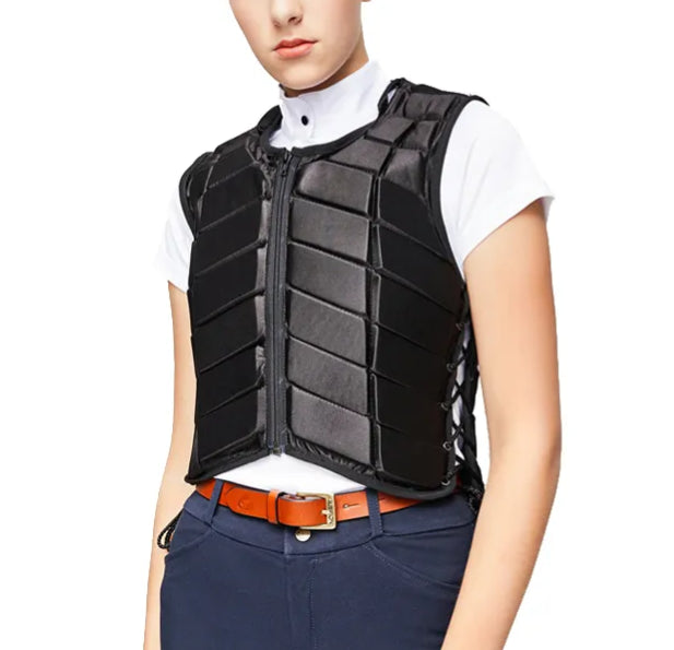 Heartland Amber Marshall Black Leather Vest