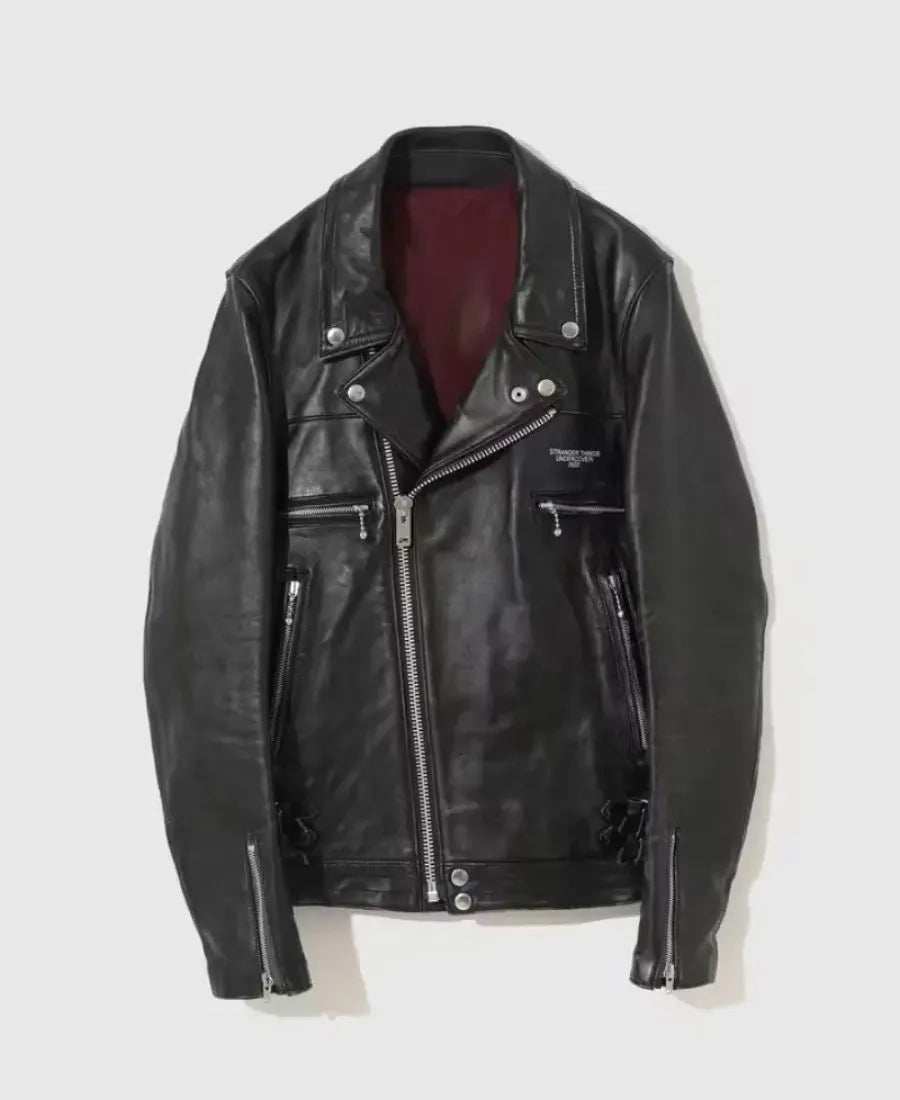 Hellfire Club Biker Leather Jacket