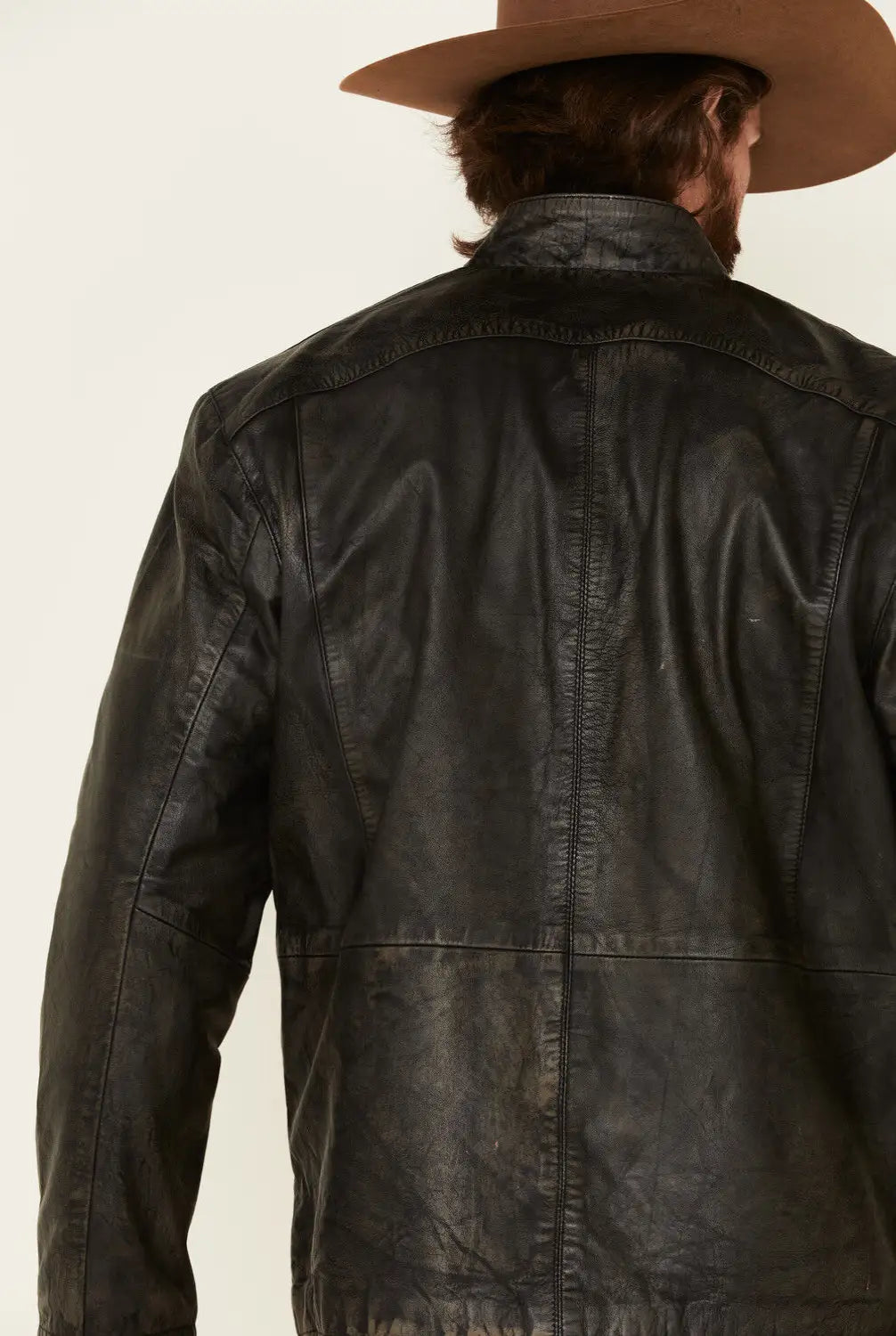 Coffmen Black Lamb Leather Jacket