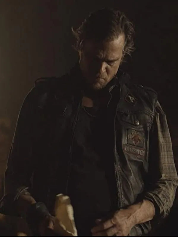 The Walking Dead Season 10 Rodney Rowland Baxter Black Vest