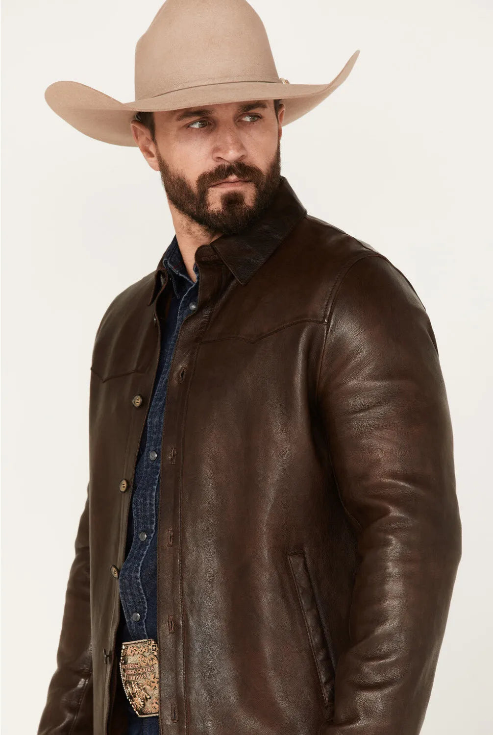 Class Smith Western Leather Jacket
