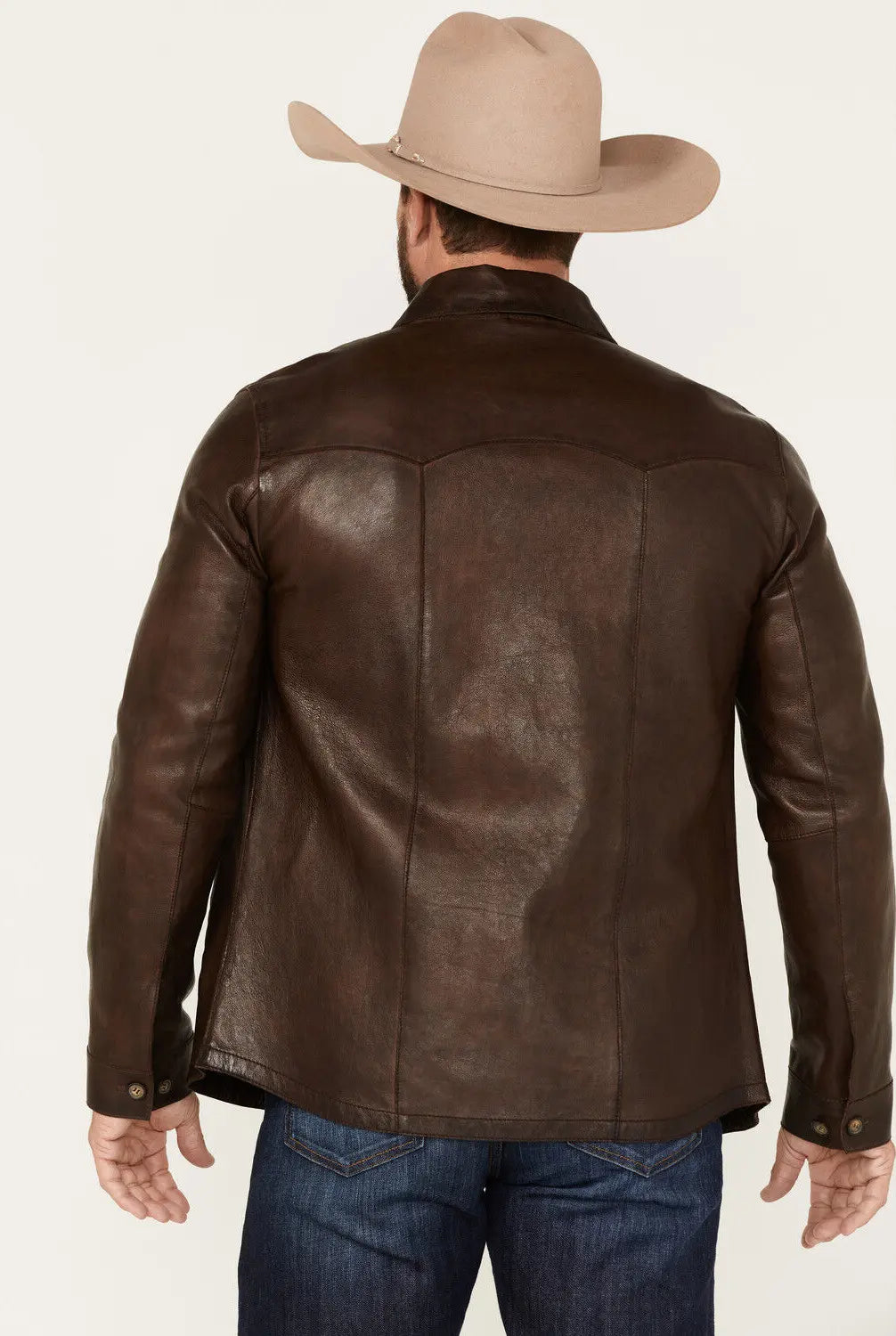 Class Smith Western Leather Jacket