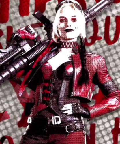 SUICIDE SQUAD HARLEY QUINN CROPPED JACKET