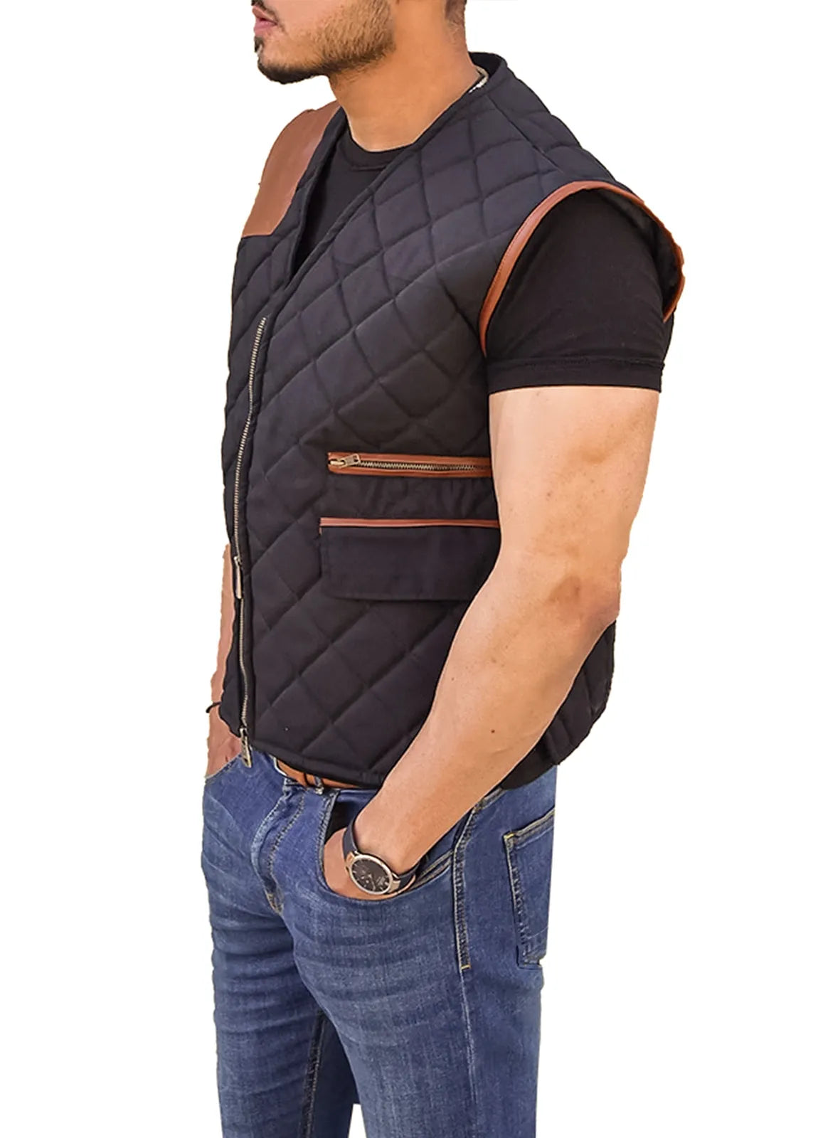 The Walking Dead Governor Quilted Vest