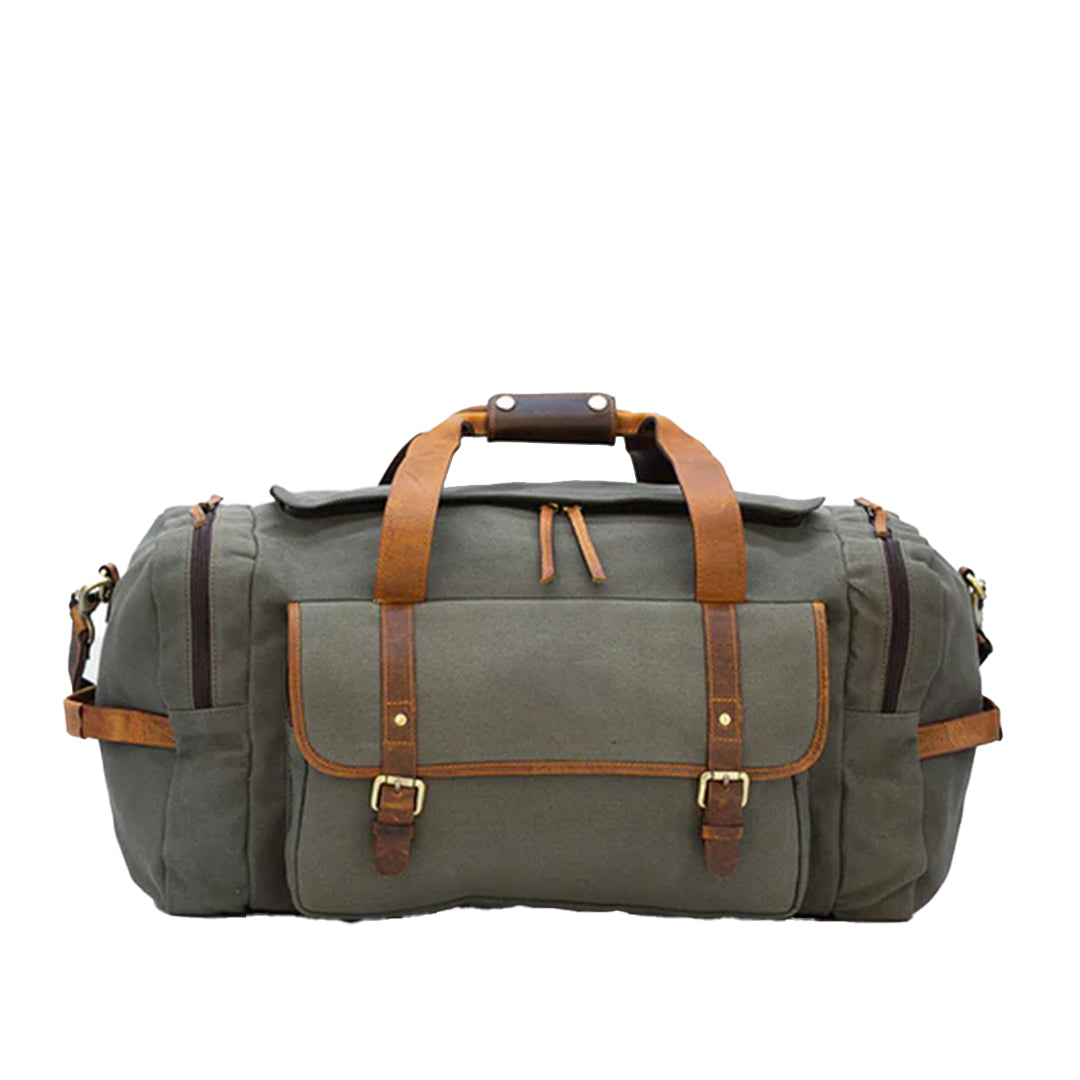 The Wasatch Leather Duffle Bag