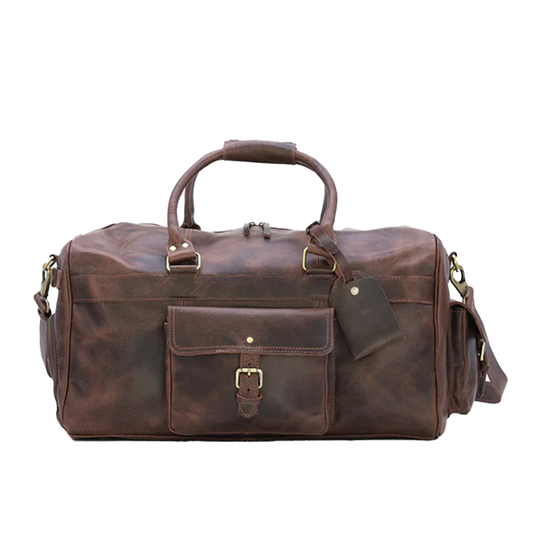 The Weekender Leather Duffle Bag