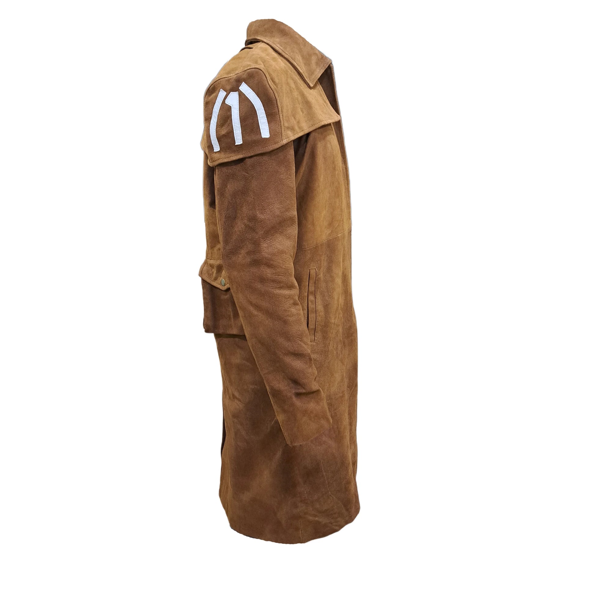 Veteran NCR Ranger Fallout A7 Duster Brown Trench Coat
