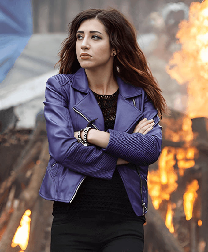 Dana doctor who Ash VS Evil Dead Purple Jacket