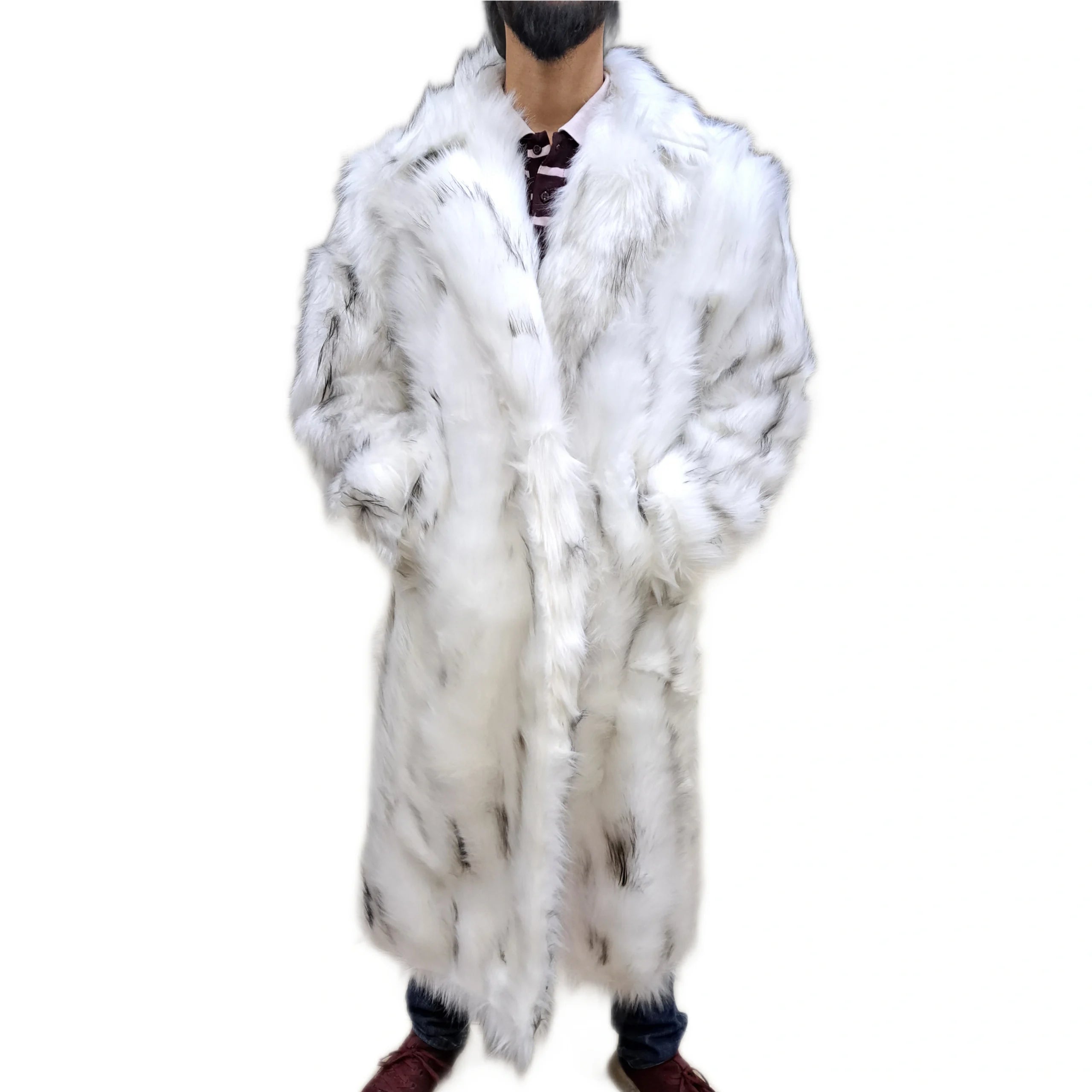 Ryan Gosling Barbie White Fur Coat