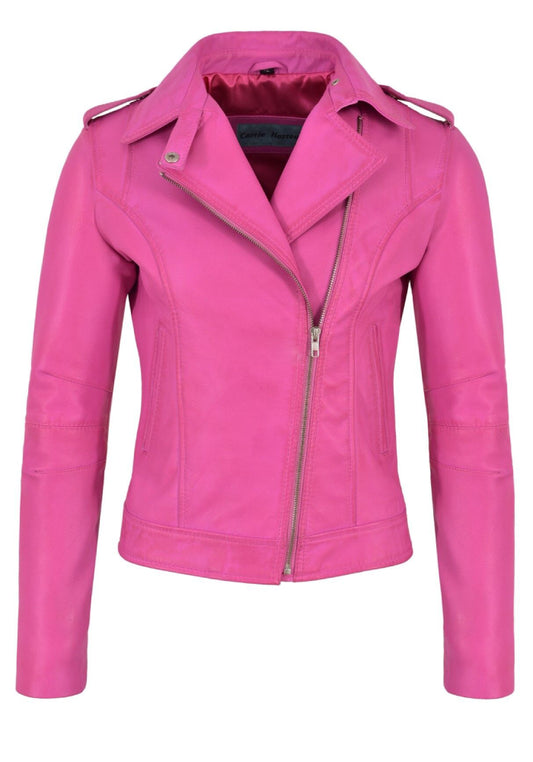 Margot Robbie Barbie Pink Leather Jacket