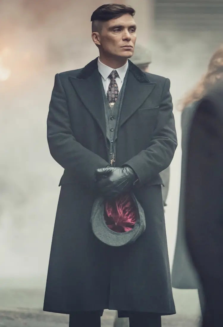 Thomas Shelby Peaky Blinders Black Coat